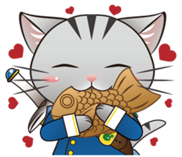 Brave Cat sticker #3637220