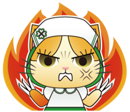 Brave Cat sticker #3637230