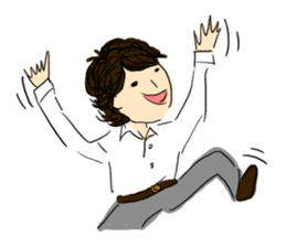 Japanese businessman Eiichi. sticker #3637265