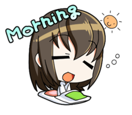 Ayako Stickers - the first version sticker #3637281