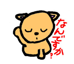 a jocular dog sticker #3637325