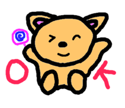 a jocular dog sticker #3637339