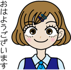 OL Sawa-chan sticker #3637439