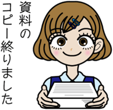 OL Sawa-chan sticker #3637445