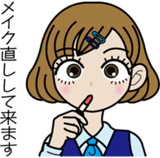 OL Sawa-chan sticker #3637448