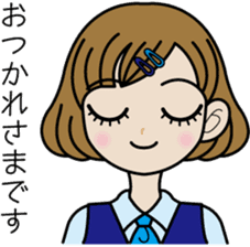 OL Sawa-chan sticker #3637449