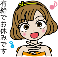 OL Sawa-chan sticker #3637474