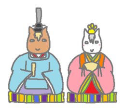 Horsiness spring sticker #3637601