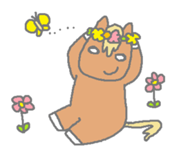 Horsiness spring sticker #3637628
