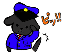 Cheerful boy! "ACE" sticker #3637767