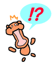 Pleasant daily life of the monkey sticker #3637863