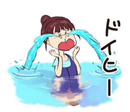 Troublesome woman sticker #3638988