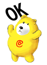 Batto stuffed bear sticker #3639081