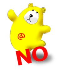 Batto stuffed bear sticker #3639091