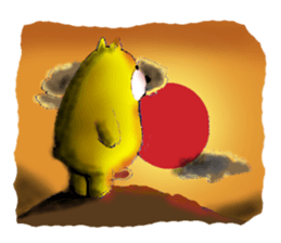 Batto stuffed bear sticker #3639105