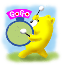 Batto stuffed bear sticker #3639110