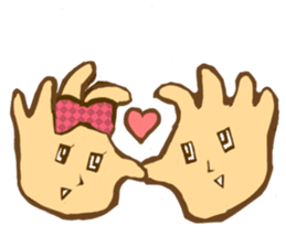 Parr girl and Parr man sticker #3639275