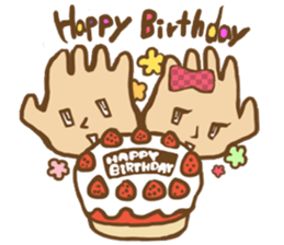 Parr girl and Parr man sticker #3639278