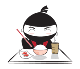 Ninja Pong sticker #3639935