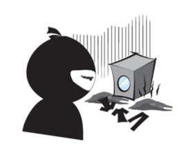 Ninja Pong sticker #3639955