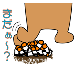 waiting & conversation pochi's sticker sticker #3640094