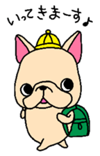 French Bulldog Family talk sticker #3640439