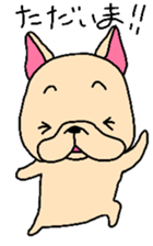 French Bulldog Family talk sticker #3640442