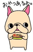 French Bulldog Family talk sticker #3640452