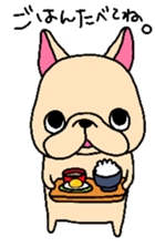 French Bulldog Family talk sticker #3640454