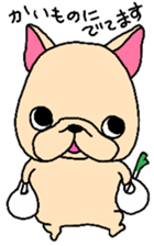 French Bulldog Family talk sticker #3640457