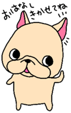 French Bulldog Family talk sticker #3640460