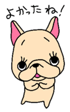 French Bulldog Family talk sticker #3640461