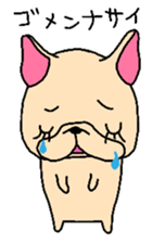 French Bulldog Family talk sticker #3640463