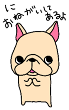 French Bulldog Family talk sticker #3640464