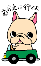 French Bulldog Family talk sticker #3640472