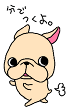 French Bulldog Family talk sticker #3640475
