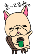 French Bulldog Family talk sticker #3640477