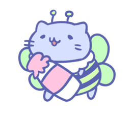 Honey Cat by Mitchiri Neko sticker #3640681