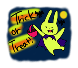 Polite and cute Rabbit sticker #3641071