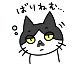 Hakata dialect Cat "CHOBI" sticker #3641152