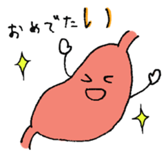 Parts of Body Sticker sticker #3641425