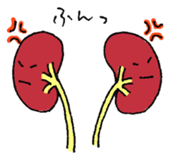 Parts of Body Sticker sticker #3641447