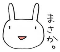 Rabbit and friends2 sticker #3641904