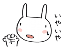 Rabbit and friends2 sticker #3641908