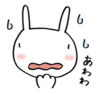 Rabbit and friends2 sticker #3641913