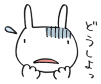 Rabbit and friends2 sticker #3641914