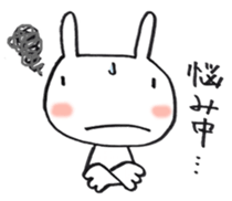 Rabbit and friends2 sticker #3641930