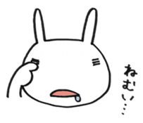 Rabbit and friends2 sticker #3641931