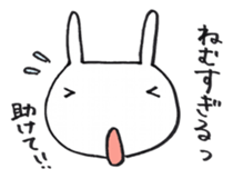 Rabbit and friends2 sticker #3641932