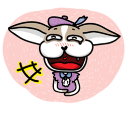 BIRKIN the Chihuahua sticker #3642026